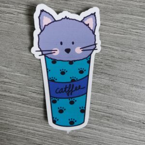 Sticker chat coffee