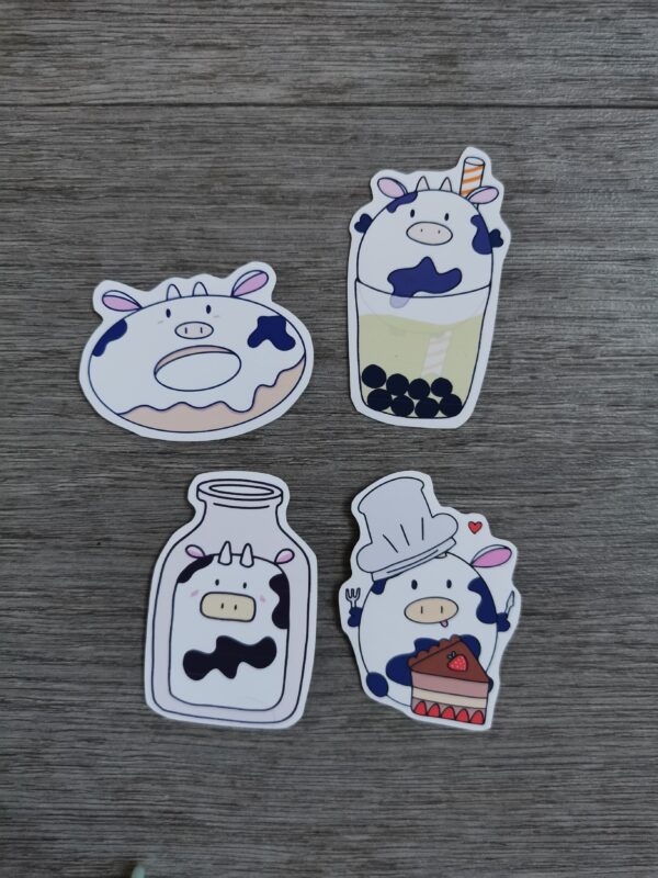 Pack stickers de 4