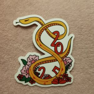 Sticker Année du Serpent 2025