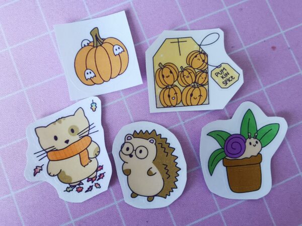 Pack stickers Automne