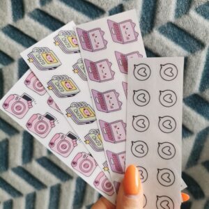 Pack 48 Stickers (bujo)